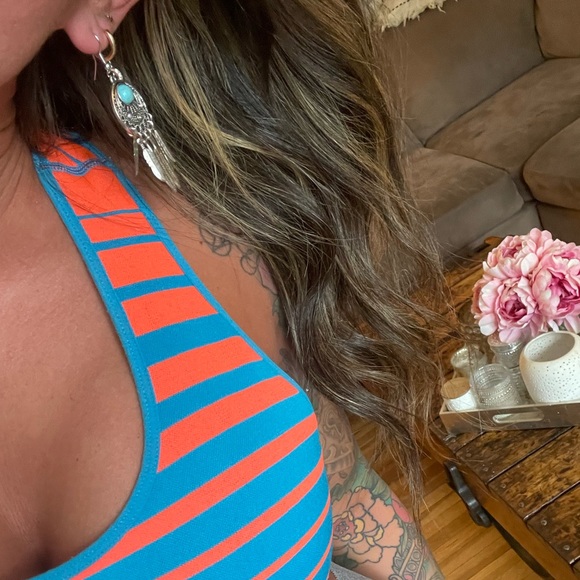 Body Glove Sports Bra ~neon - Picture 6 of 14